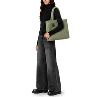 Schultertasche Jessy Large Bouclé