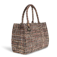 Schultertasche Jessy Large Tweed