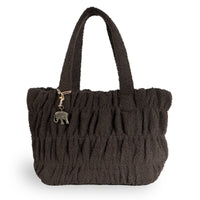 Schultertasche Macy Bouclé