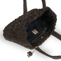 Schultertasche Macy Bouclé