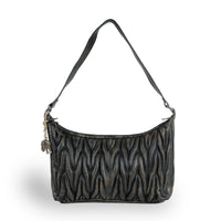 Schultertasche Leder vintage braun