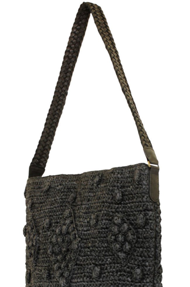 Basttasche aus feinem Raffia - ANOKHI