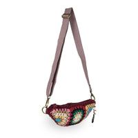 Belt Bag gehäkelt Handarbeit multicolor - ANOKHI