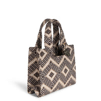 Book Tote klein braun beige – 2