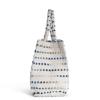 Book Tote Large weiß blau – 3
