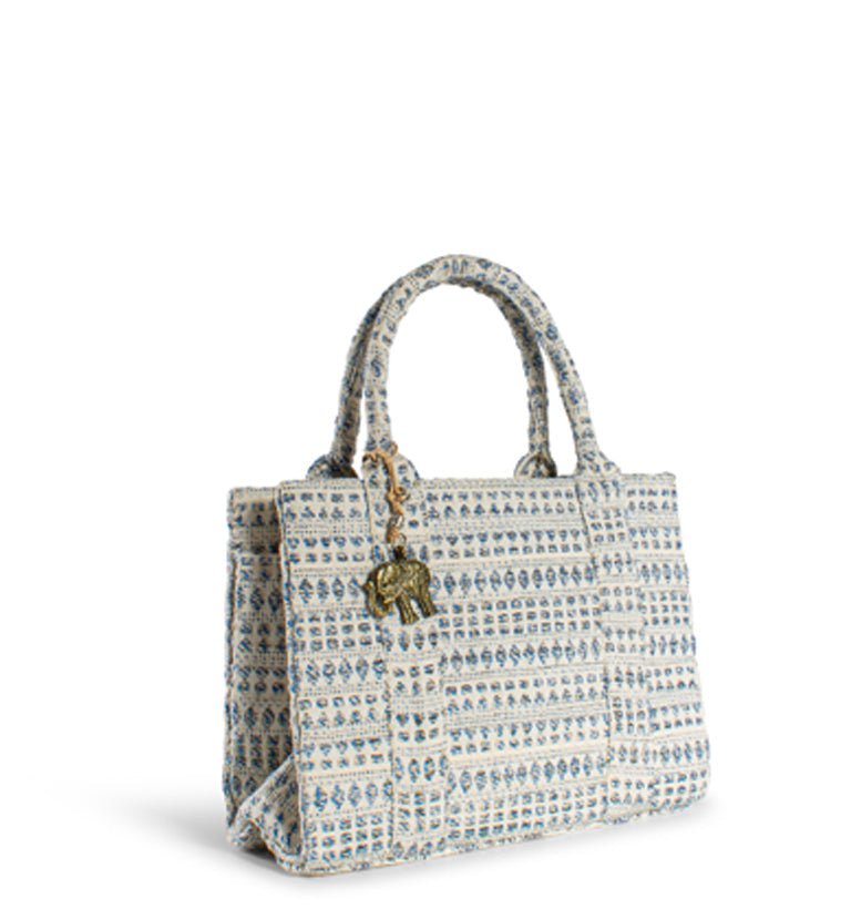 Book Tote Tasche Blau - ANOKHI