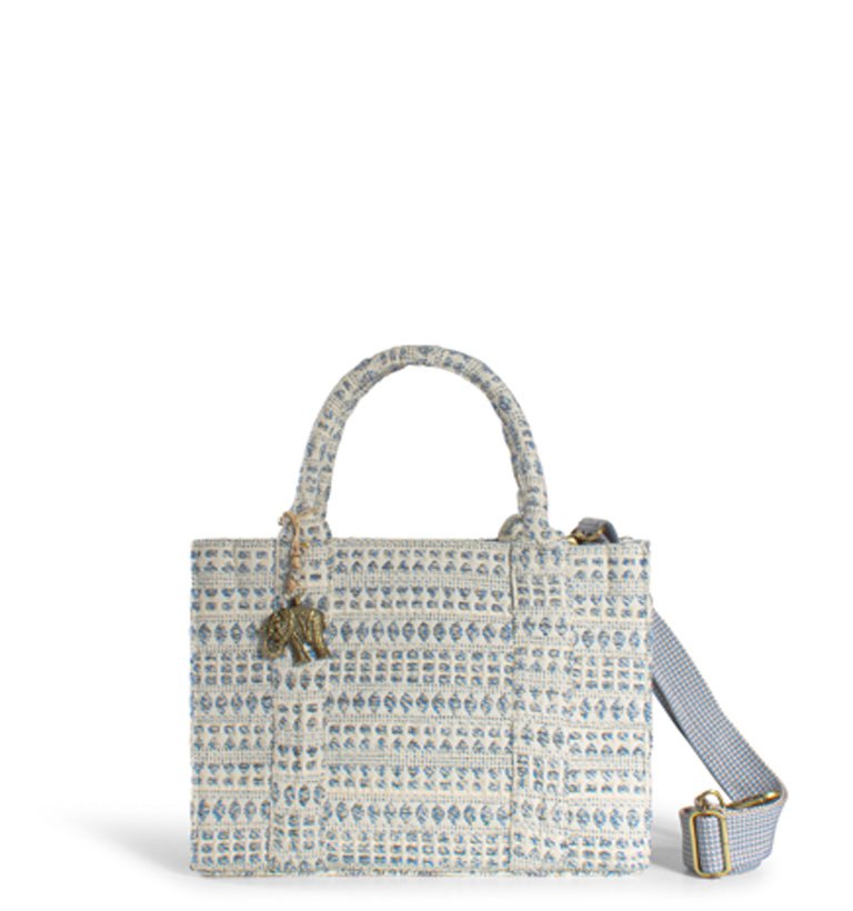 Book Tote Tasche Blau - ANOKHI