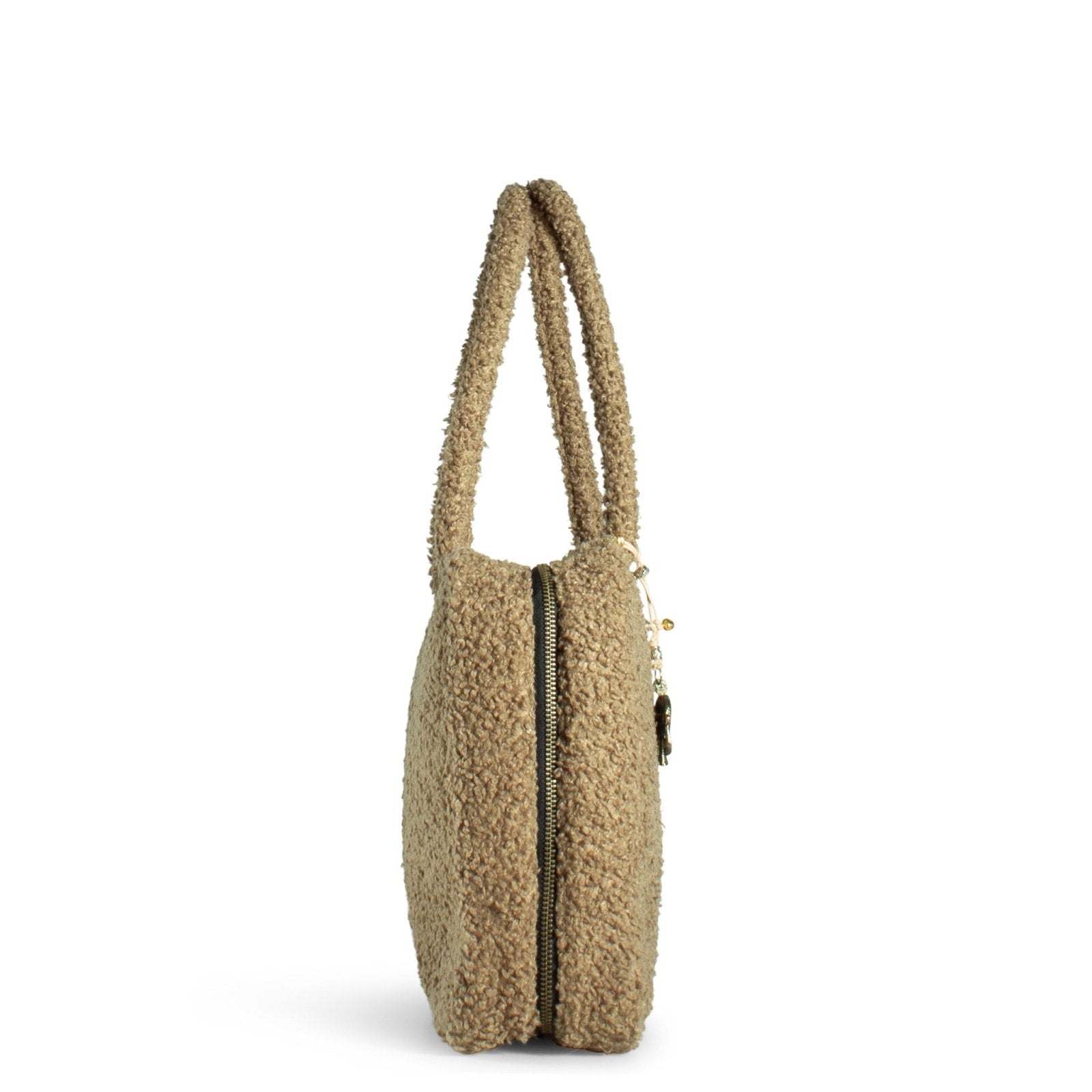 Book Tote Tasche Bouclé beige - ANOKHI