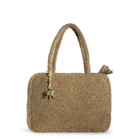 Book Tote Tasche Bouclé beige – 1