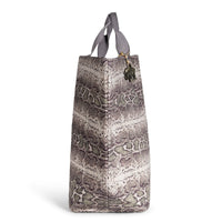 Großer Shopper Animal Print braun – 2