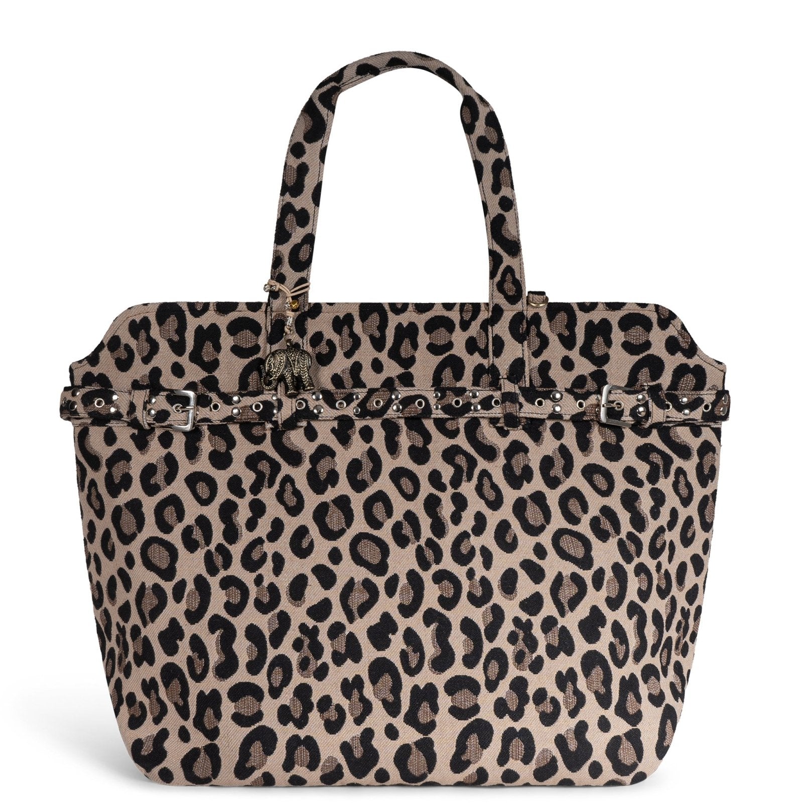 Großer Shopper Nietengürtel Leomuster - ANOKHI