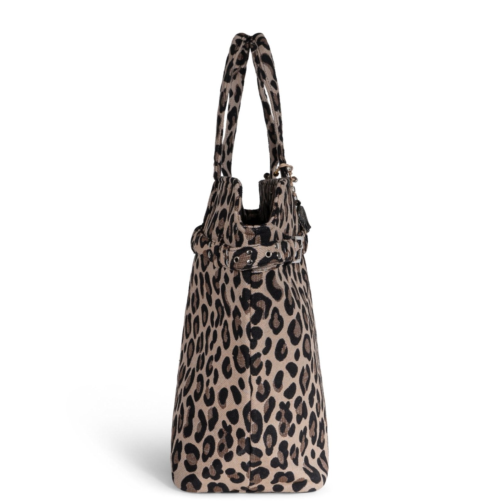 Großer Shopper Nietengürtel Leomuster - ANOKHI