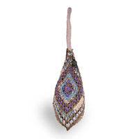 Hippie Bag Beuteltasche Bast Handarbeit braun - ANOKHI
