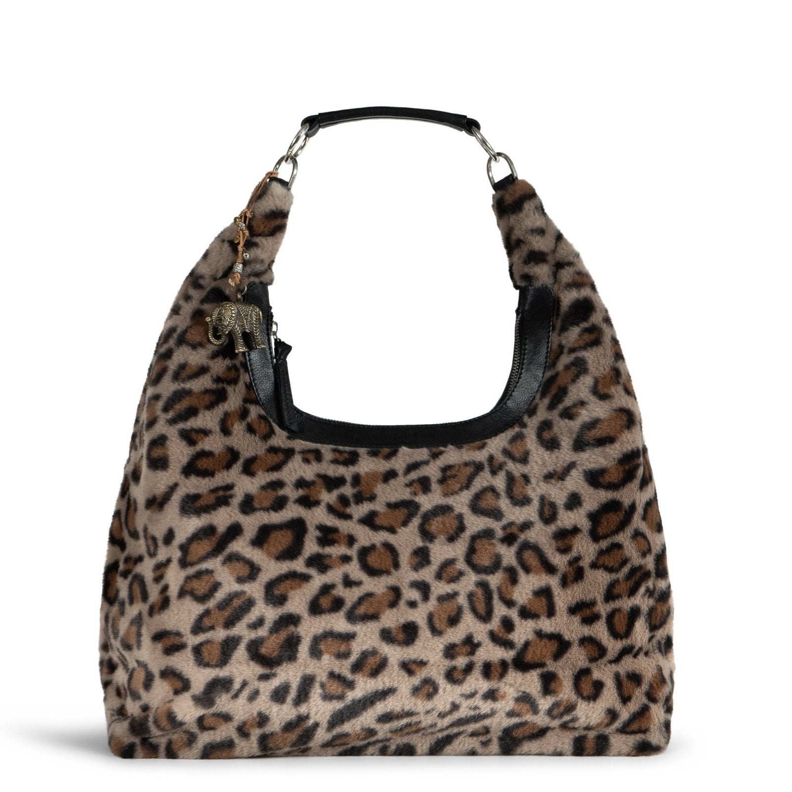 Hobo Bag mit Leoprint - ANOKHI