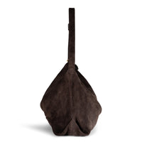 Hobo Bag Velourleder braun - ANOKHI