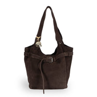 Hobo Bag Velourleder Gürtel - ANOKHI