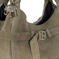 Hobo Bag Velourleder Gürtel - ANOKHI