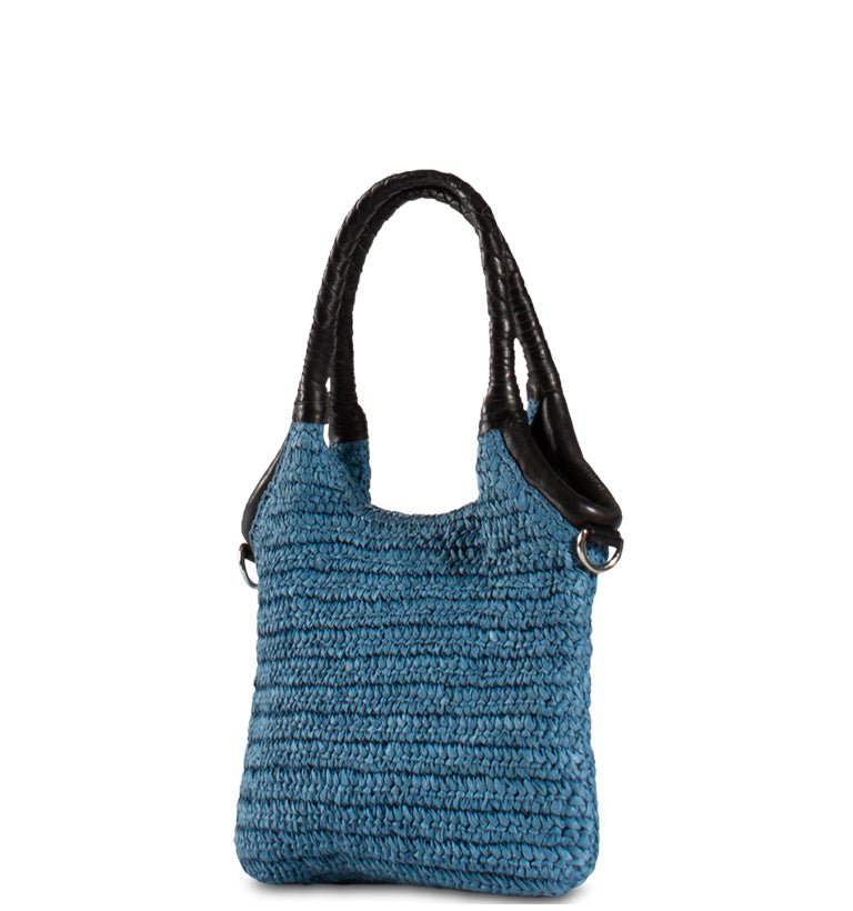Kleine Handtasche,Mini Tasche Blau - ANOKHI
