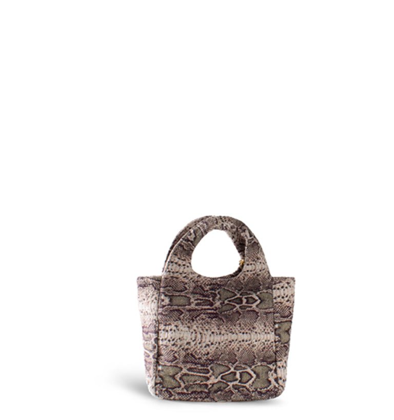 Kleine Handtasche,Mini Tasche Braun - ANOKHI