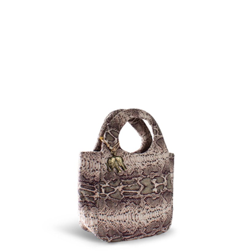 Kleine Handtasche,Mini Tasche Braun - ANOKHI