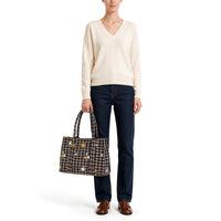 Bolso de hombro Jessy Large con bordado - ANOKHI