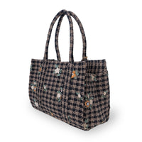 Bolso de hombro Jessy Large con bordado - ANOKHI