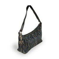 Schultertasche Leder vintage braun - ANOKHI
