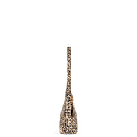 Schultertasche Velourleder Animalprint – 3