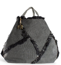 Beach bag, shopper xl anthracite – 5
