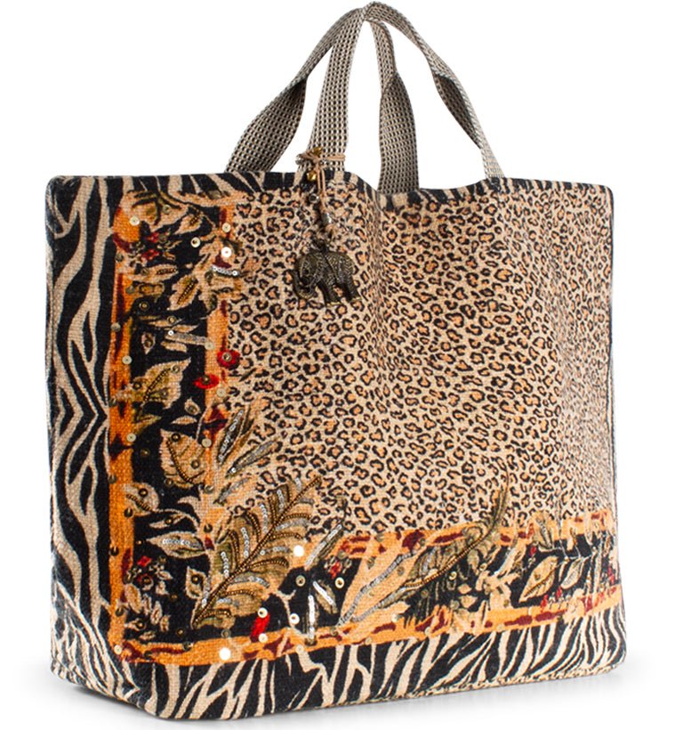 Strandtasche, Shopper xl Gelb - ANOKHI