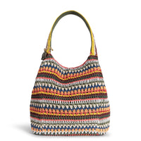 Tote Bag gehäkelt Handarbeit mutlicolor - ANOKHI