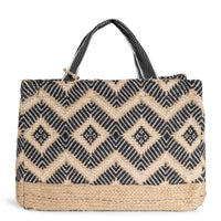 Tote Bag Large schwarz beige – 2