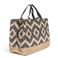 Tote Bag Large schwarz beige – 3