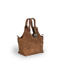 Tote Bag mini Velourleder tan - ANOKHI