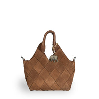 Tote Bag mini Velourleder tan - ANOKHI