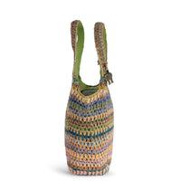 Tote Bag mittlere Größe Crochet Handarbeit multicolor - ANOKHI
