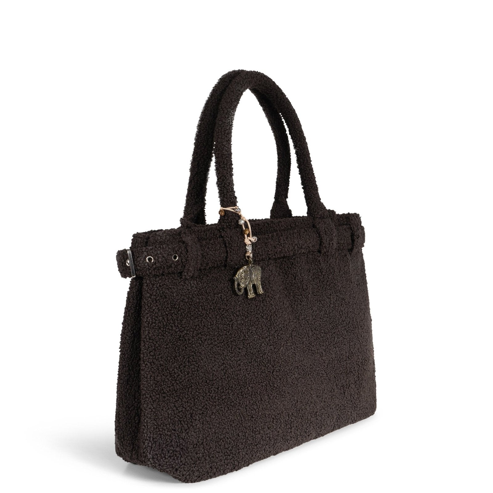 Tote Bag Tasche Bouclé braun - ANOKHI
