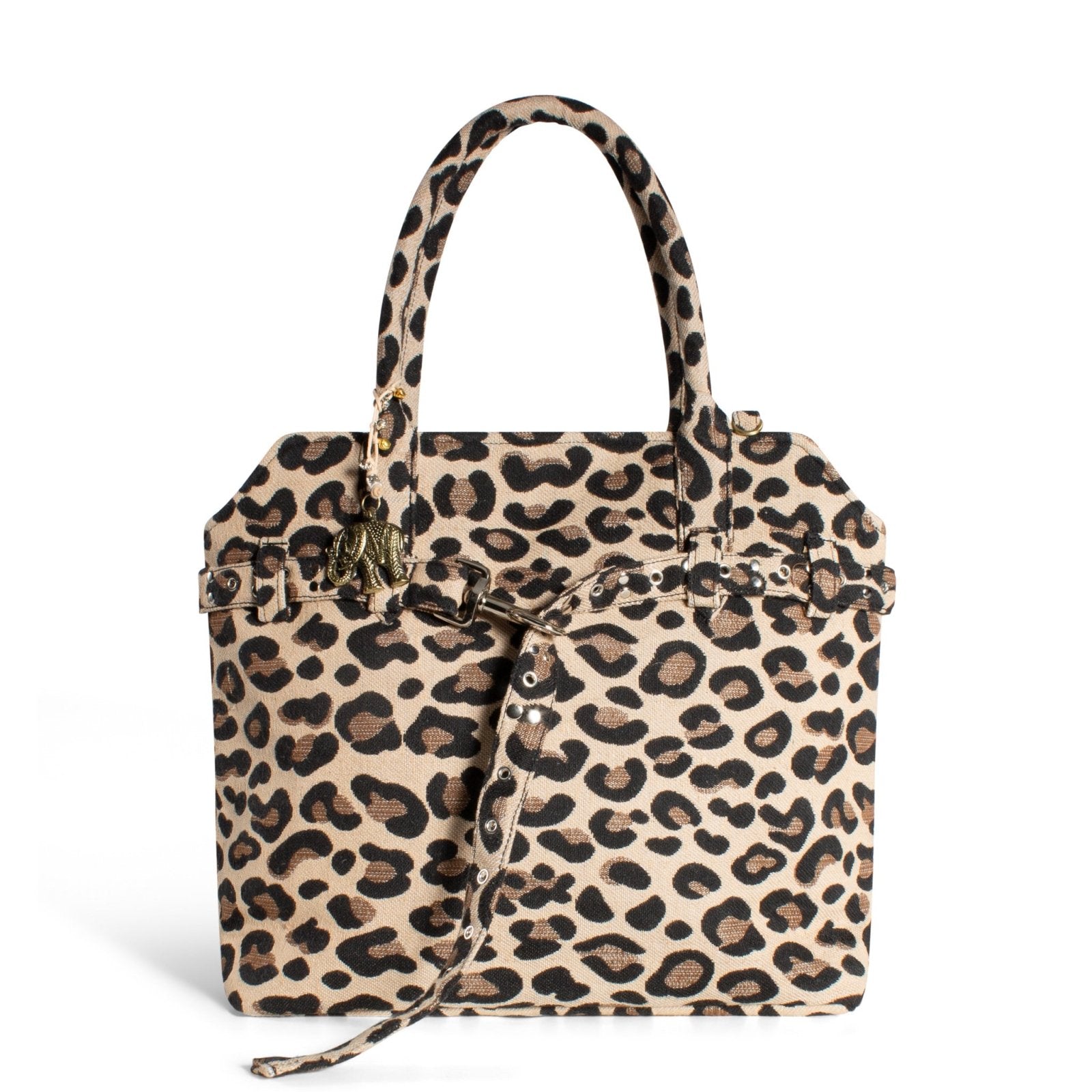 Tote Bag Tasche Nietengürtel Leomuster - ANOKHI