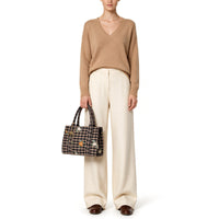 Bolso bandolera Jessy Kompakt con bordado - ANOKHI