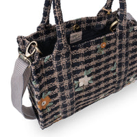 Bolso bandolera Jessy Kompakt con bordado - ANOKHI