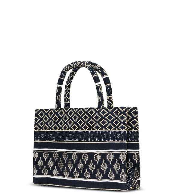 Book Tote 375 navy small