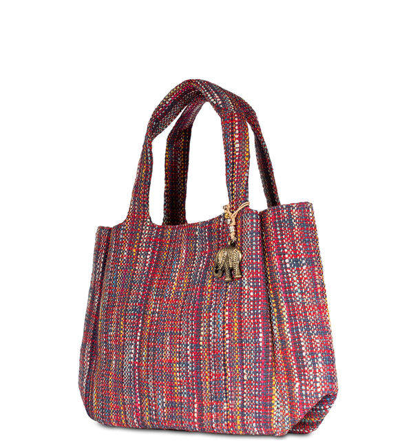 Farbenfrohe Jacquard Tote Bag von Anokhi