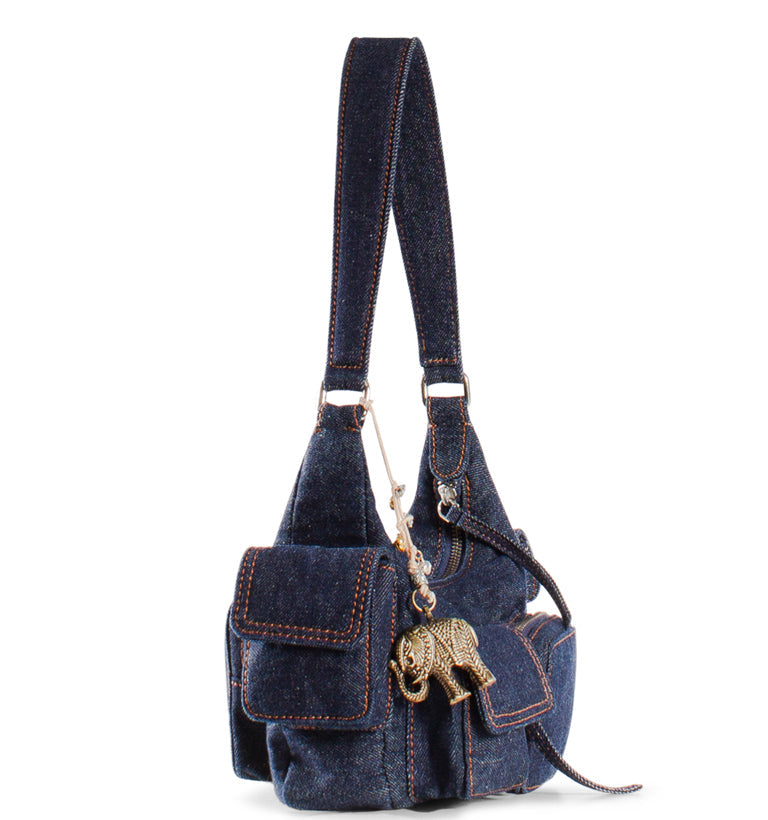 "Kleine Handtasche,Mini Tasche Blau"