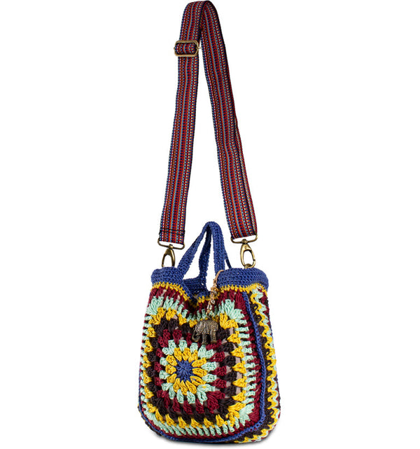 "Häkelbeutel, Hippiebag Bunt"