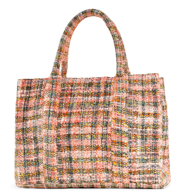Anokhi Tweed Book Tote Tasche Mehrfarbig 41 x 17 x 30 cm