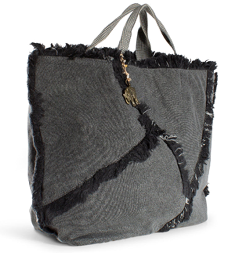 "Strandtasche, Shopper xl Antrahzit"