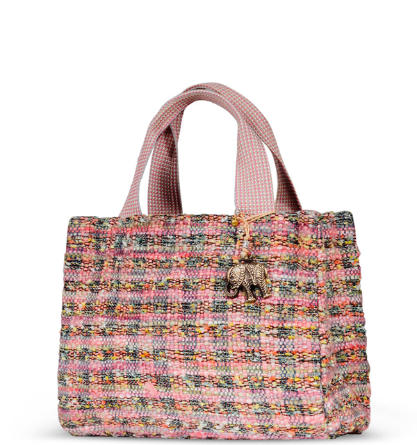 Stilvolle Soft Bag aus Tweed – Praktisch und geräumig
