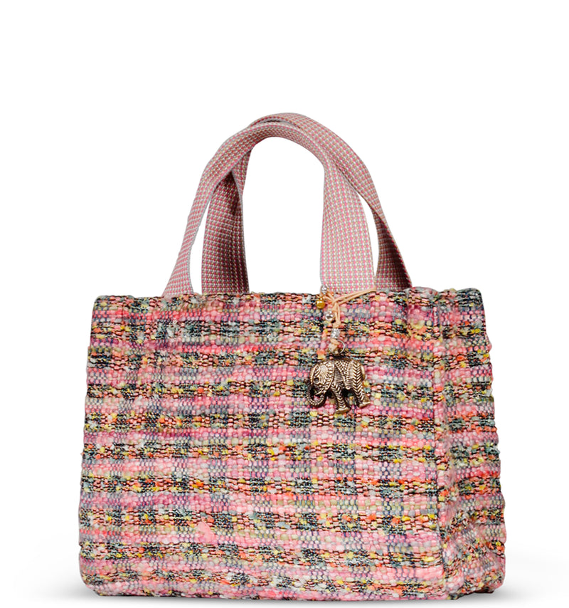 Stilvolle Soft Bag aus Tweed – Praktisch und geräumig