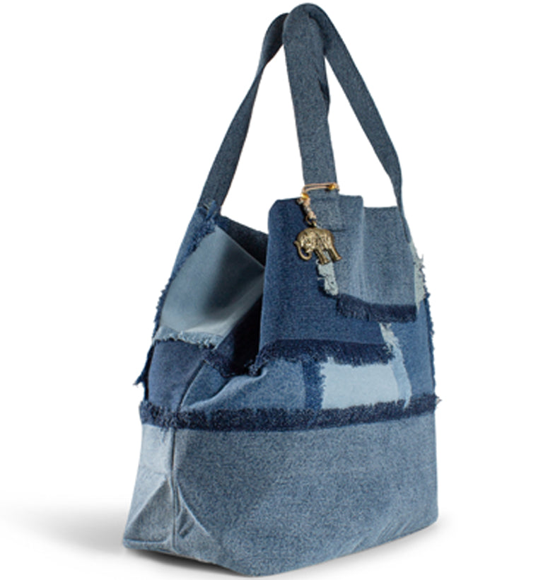 "Strandtasche, Shopper xl Blau"