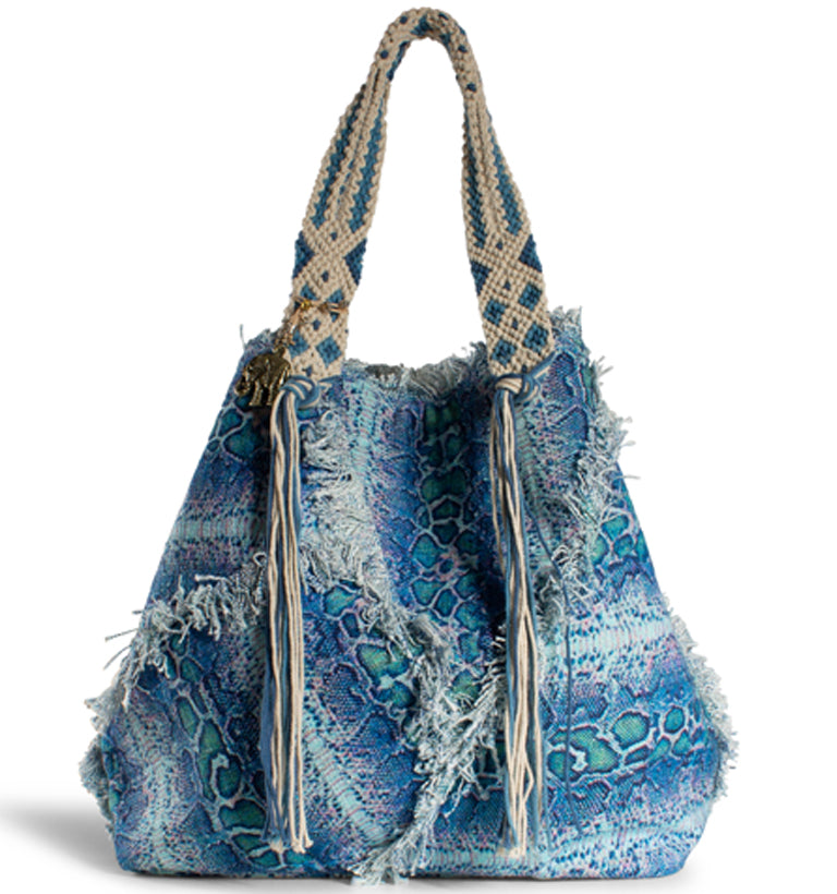 Shopper Tasche Blau